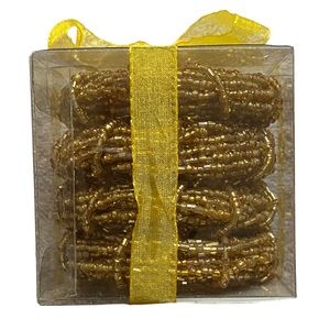 Napkin Ring  Glass Beads Box of 4